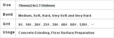 JD4-1-6 Metal Bond Grinding Disc