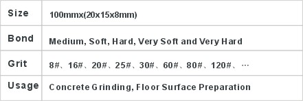 JD4-1-12 Metal Bond Grinding Disc