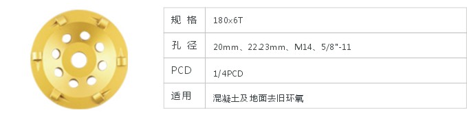 JD6-2-2-PCD磨轮