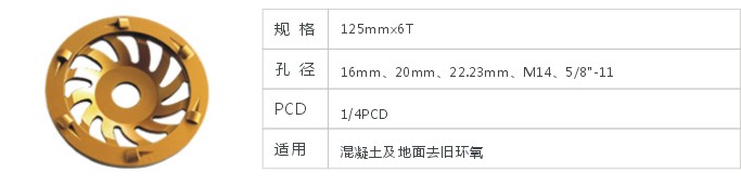 JD6-2-8-PCD磨轮