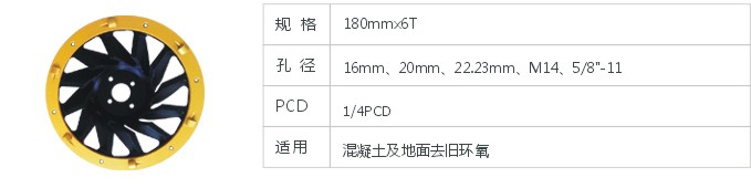JD6-2-9-PCD磨轮