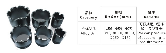 合金钻头