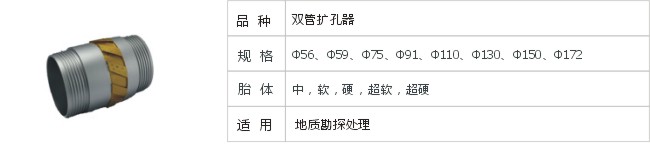 JD13-1-4-2双管扩孔器