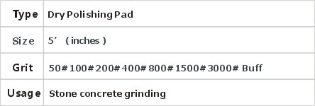 JD10-1-5 Polishing Pad （Dry）