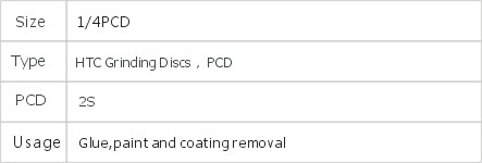 JD6-1-21 PCD Grinding Plates