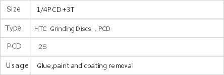JD6-1-10 PCD Grinding Plates