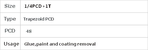 JD6-1-46 PCD Grinding Plates