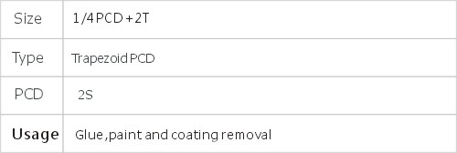 JD6-1-48 PCD Grinding Plate