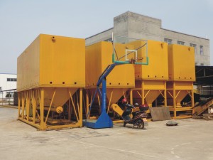 卧式水泥罐成品及工地使用效果展示