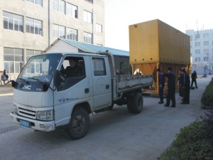 卧式水泥罐成品及工地使用效果展示